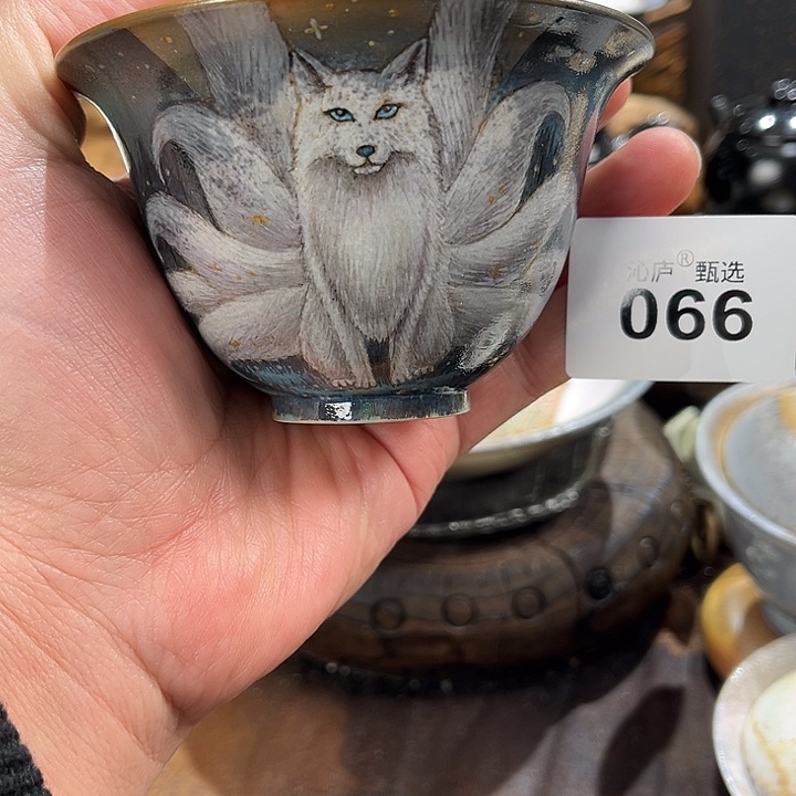 沁庐柴窑古法柴烧全手工茶具