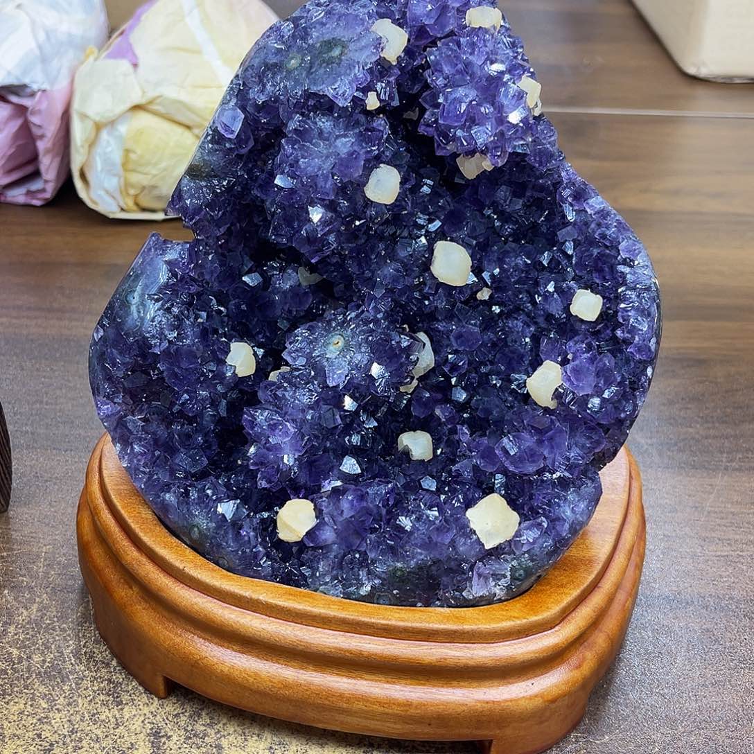 瓷片晶体大型摆件未镶嵌