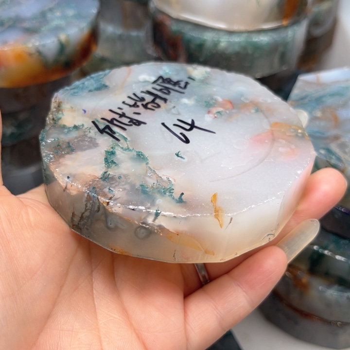 所***愿定制玛瑙定制水草玛瑙手镯