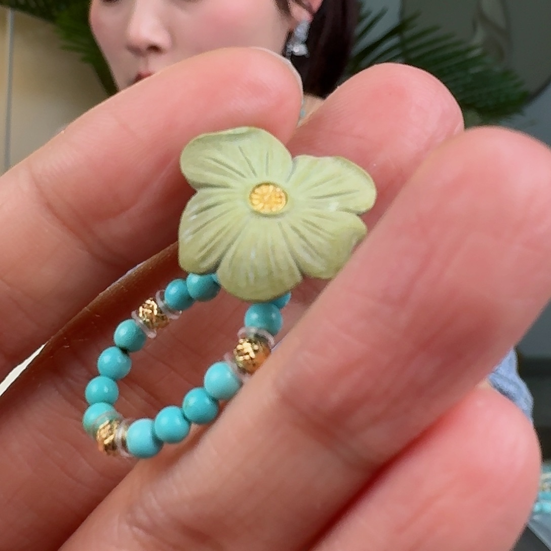 绿松石珠宝奇石未镶嵌