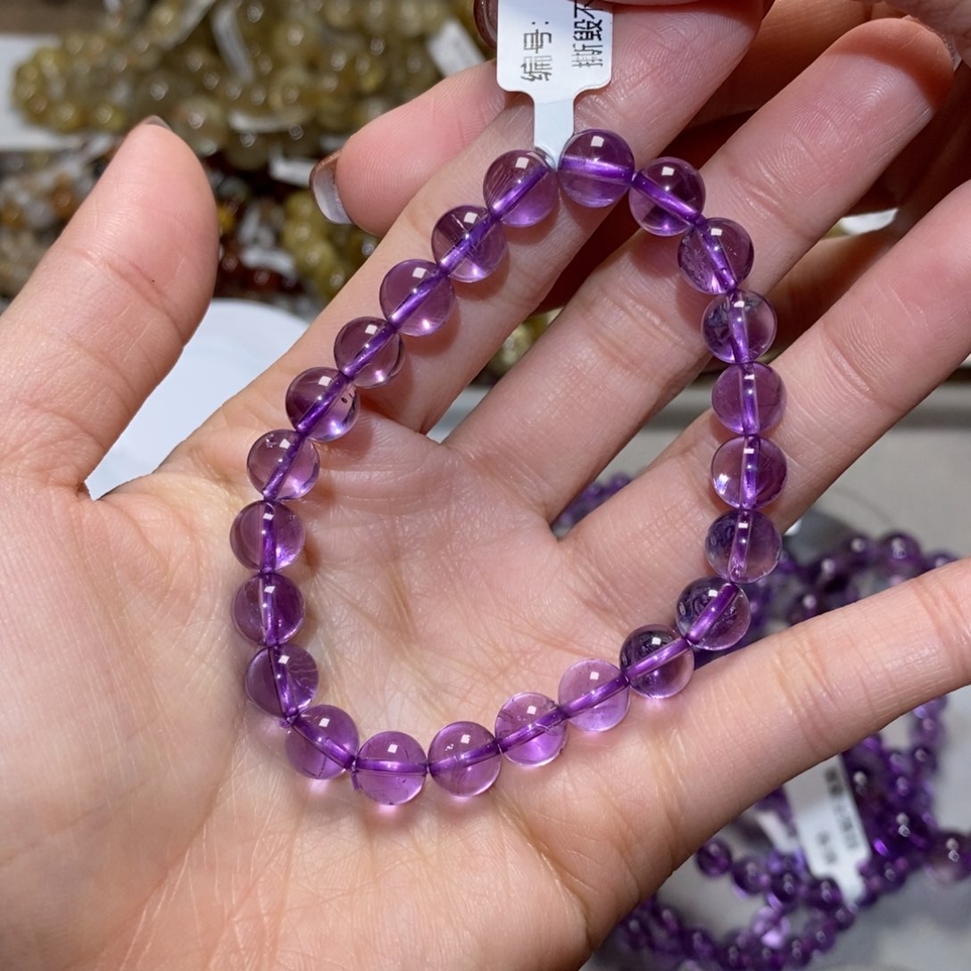 水晶手串未镶嵌手串