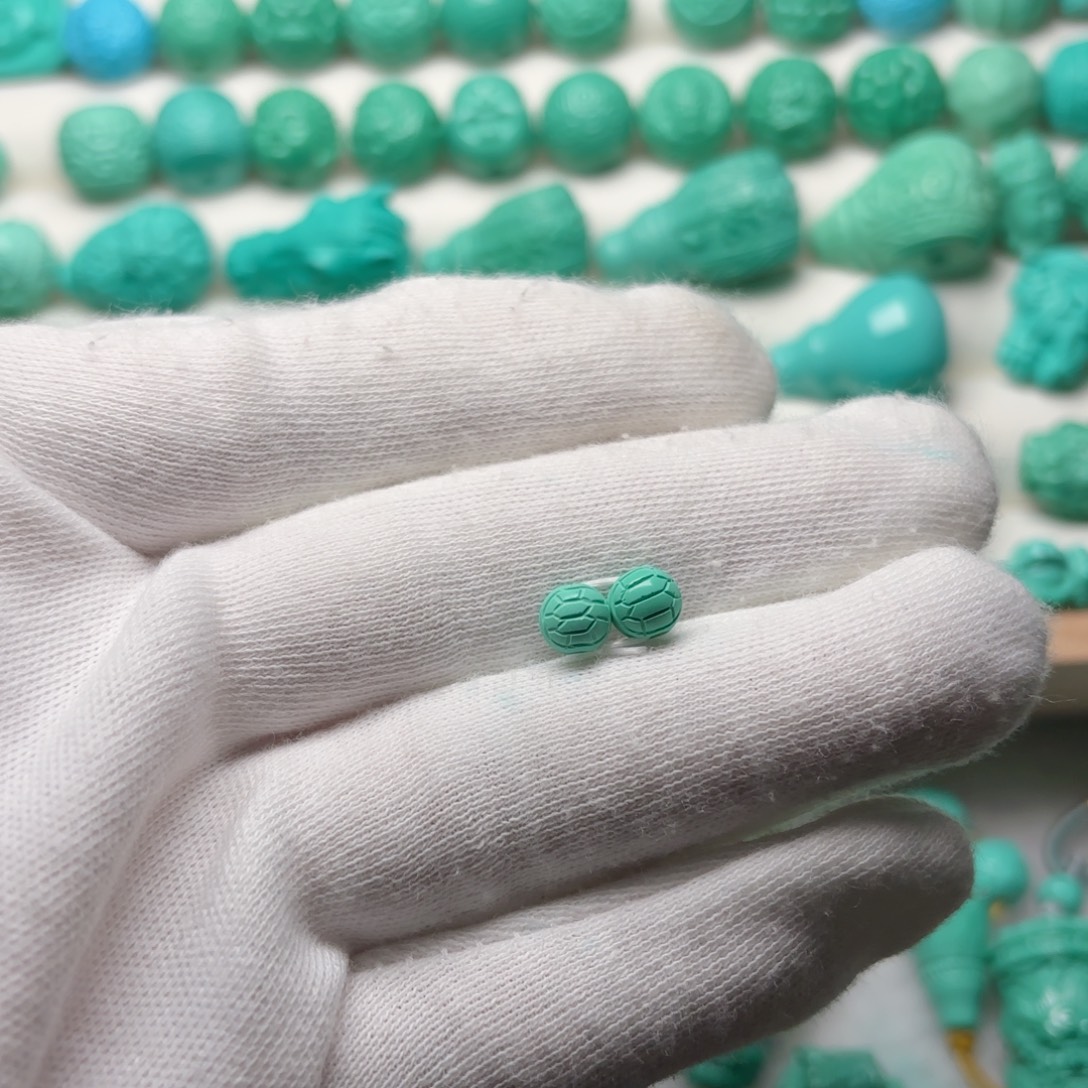 卡6尺寸富甲天下圆珠一对