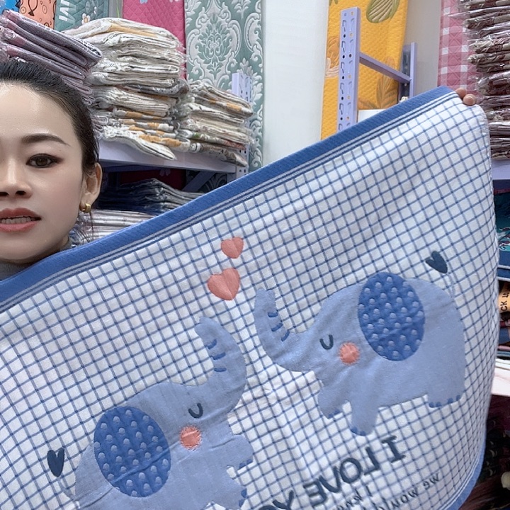 棉蓝色小飞象纯棉