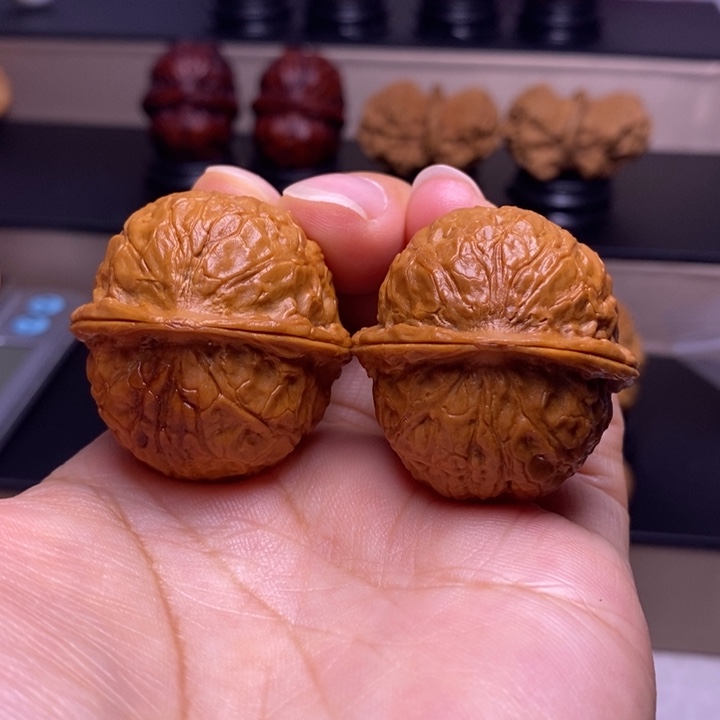 文玩核桃把件乾坤球31