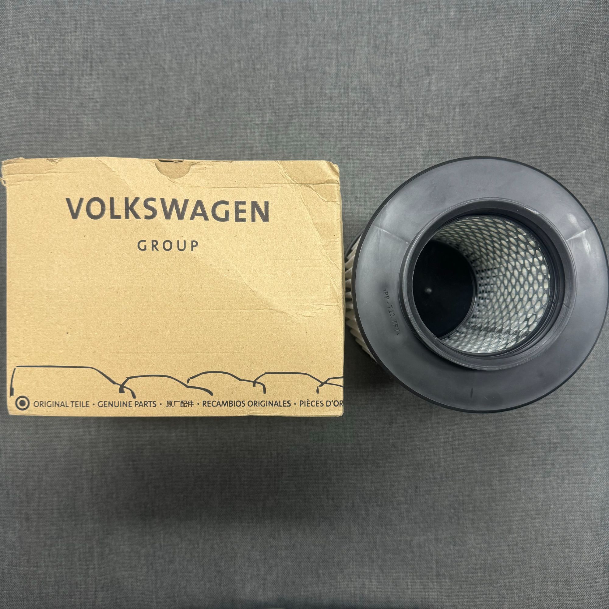 奥迪原厂德国进口A8LD5 S8空气格空滤空气滤清器 假一罚十