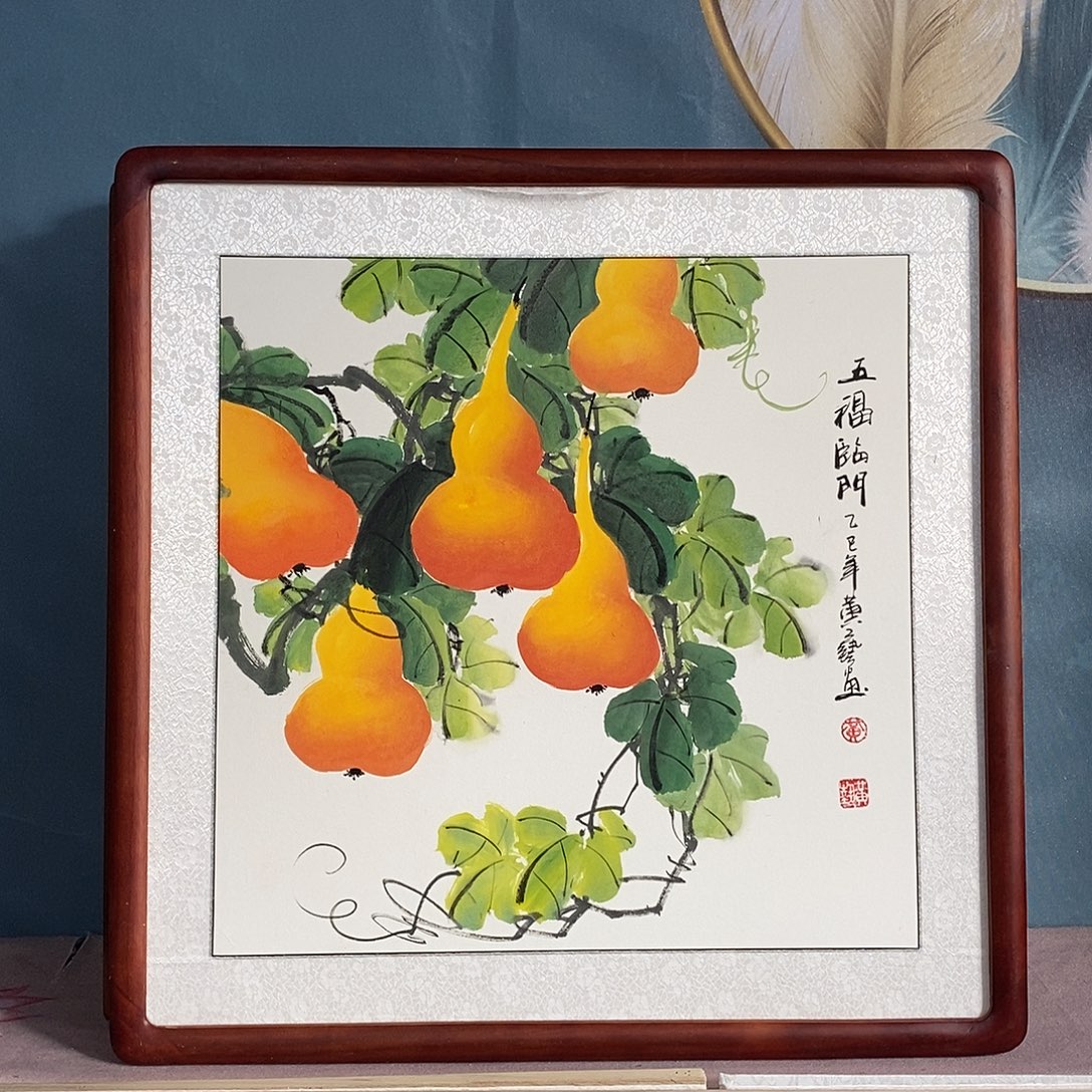 国画带框尺寸62✖️62厘米