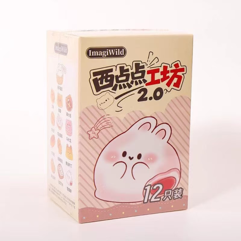 《拆盒》可爱西点点潮玩盲盒系列