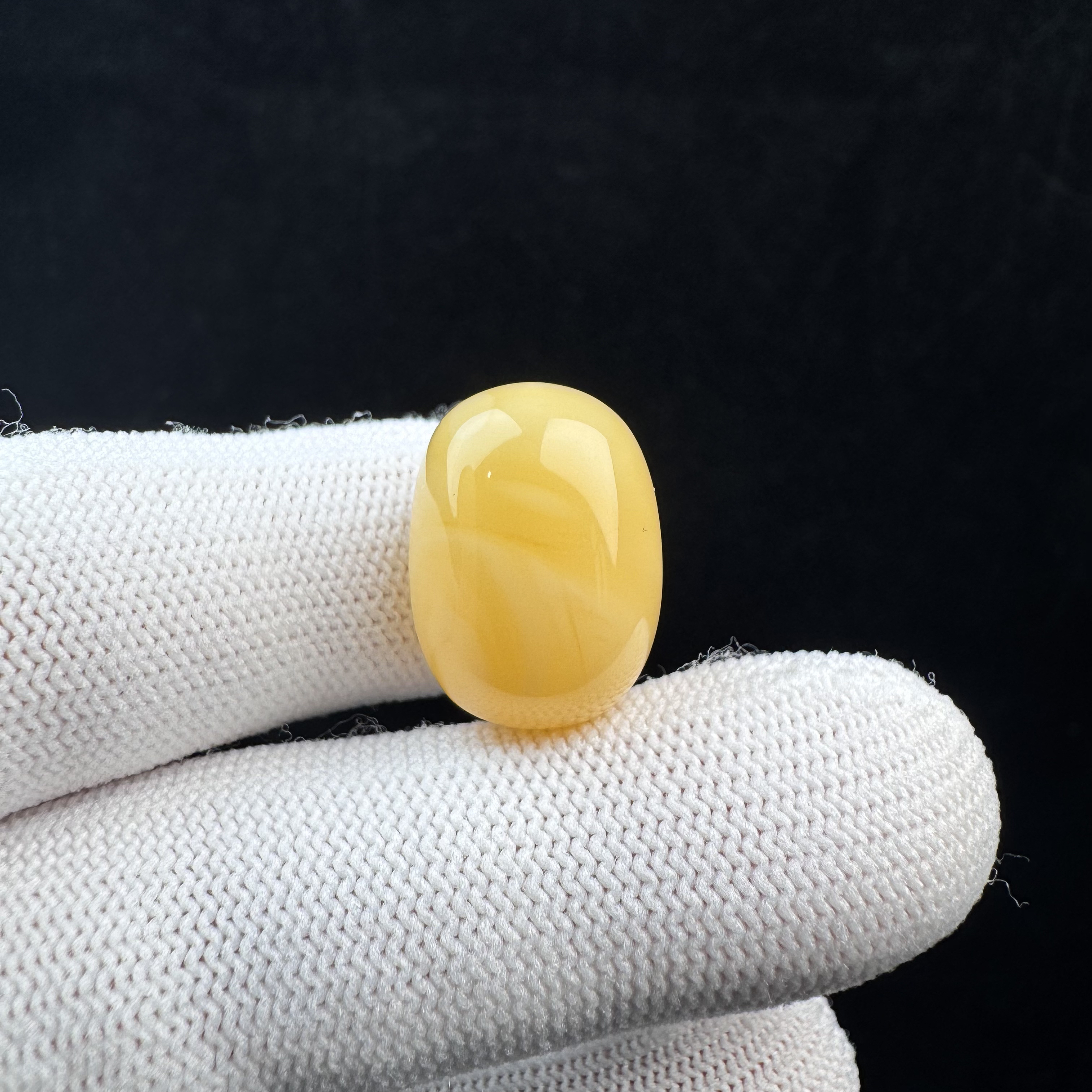 F1529天然原矿蜜蜡 枣珠14.2*19.4mm支持复检假一罚十