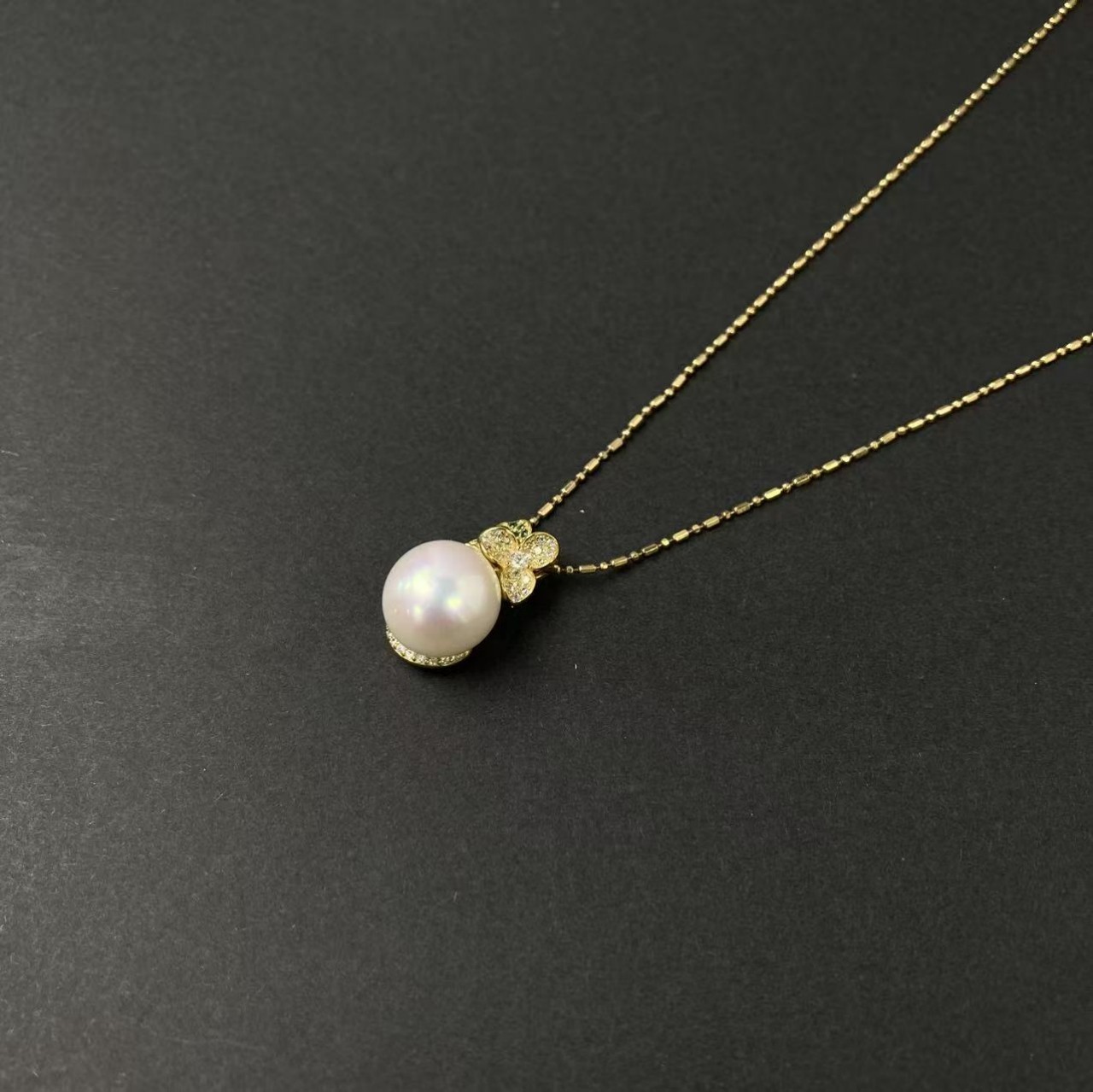 大点位设计珍珠吊坠气质百搭WS272