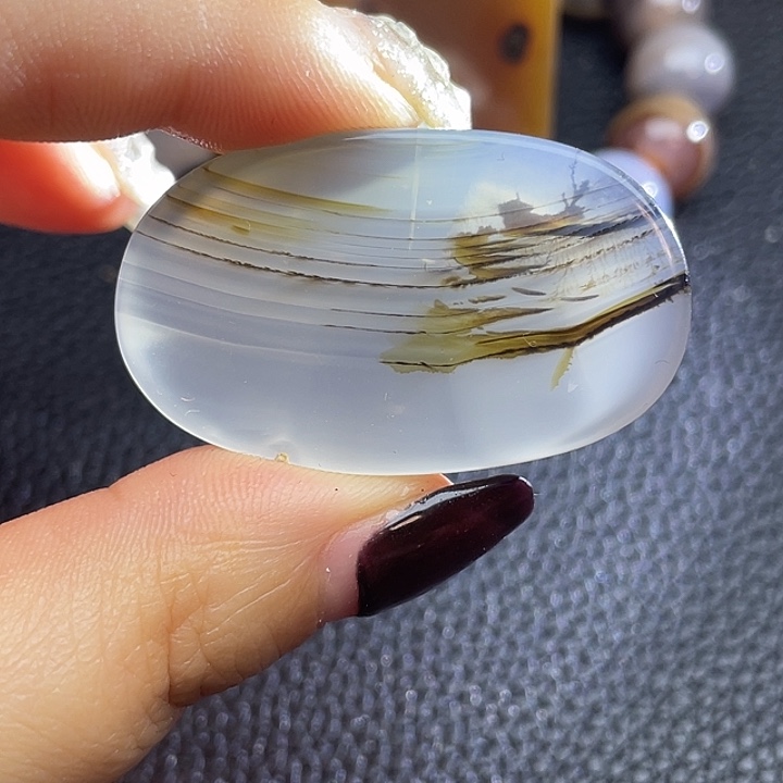 海***洋玛瑙/玉髓未镶嵌颈饰