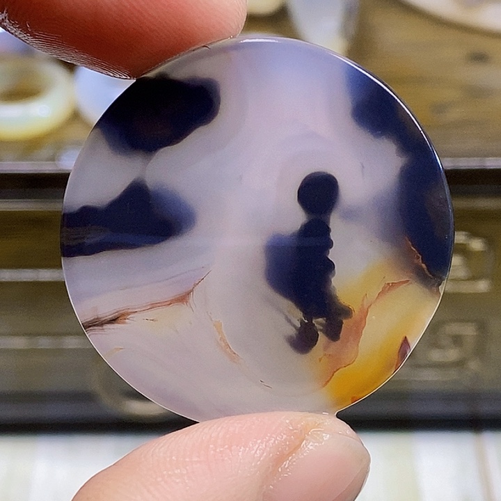 未镶嵌颈饰玛瑙/玉髓