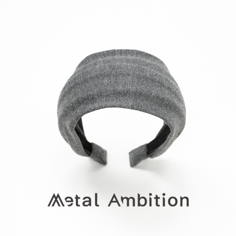 金属野心纯棉韩版高颅顶发箍女2025新款夏透气发饰运动发带显脸小