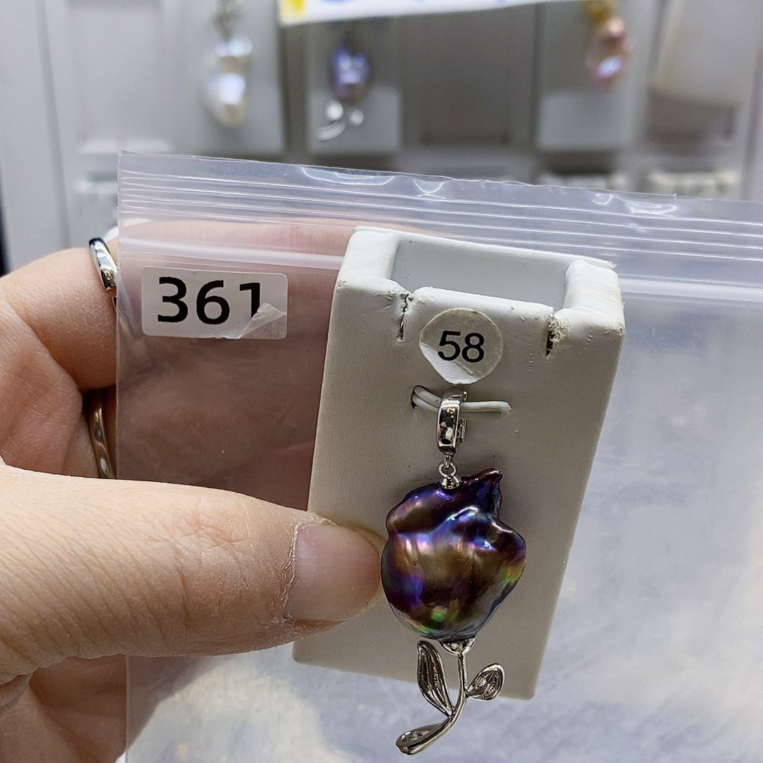 颈饰合金淡水珍珠