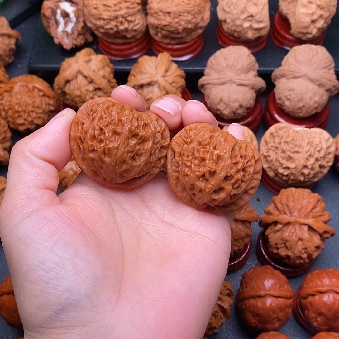 文玩核桃把件41宫灯