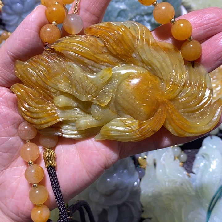 岫玉岫玉吊坠未镶嵌