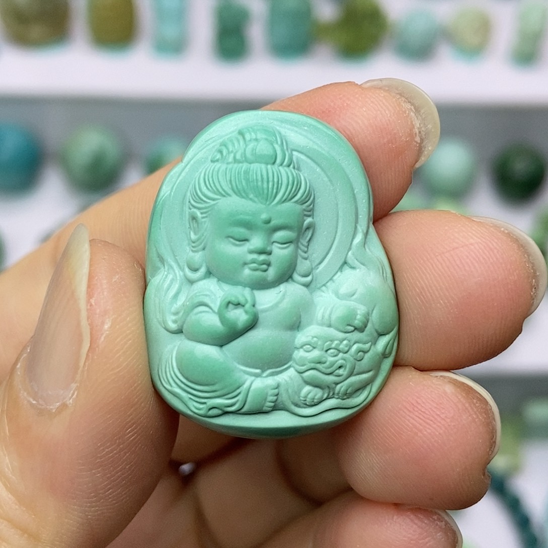 绿松石配饰未镶嵌