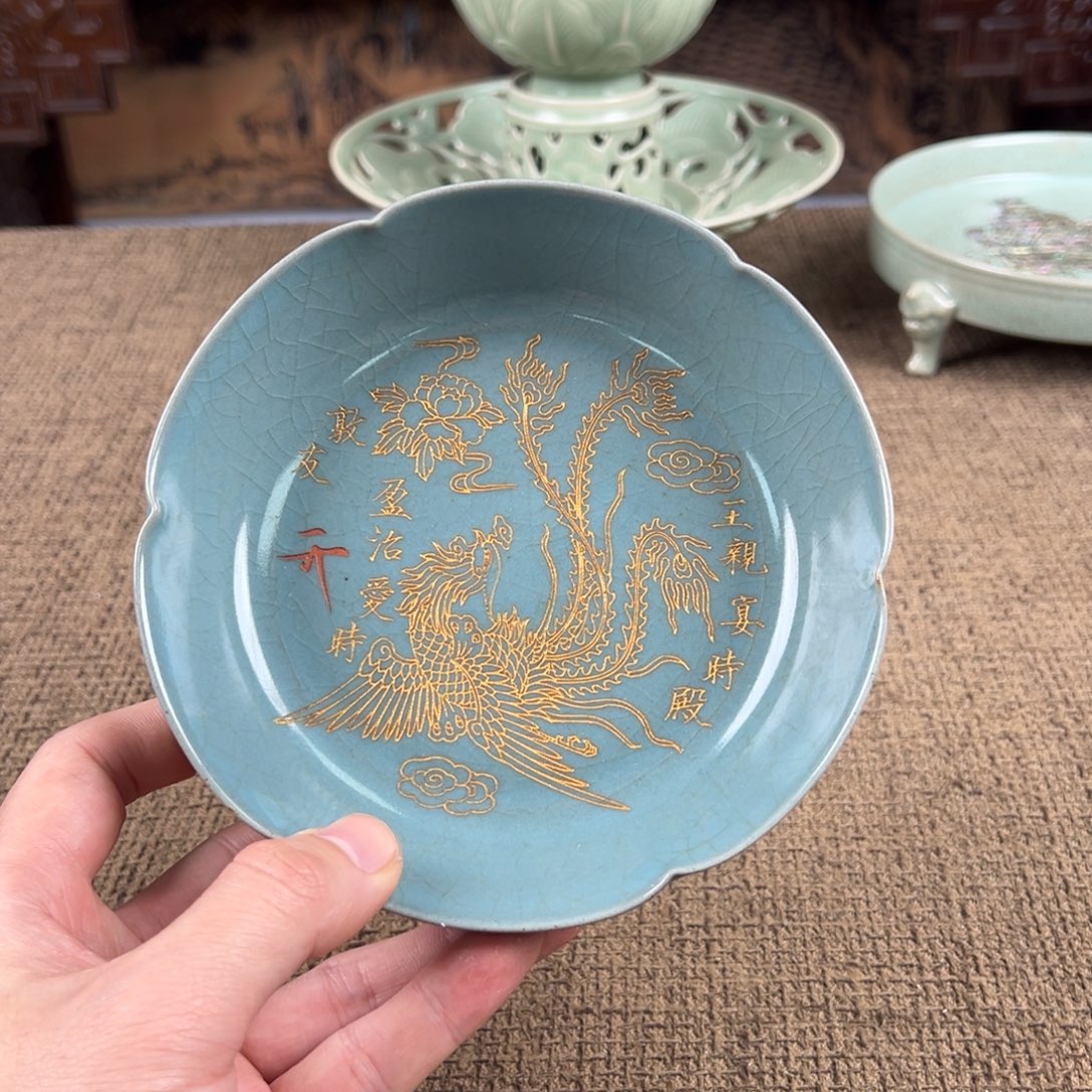 瓷片陶瓷艺术瓷器摆件