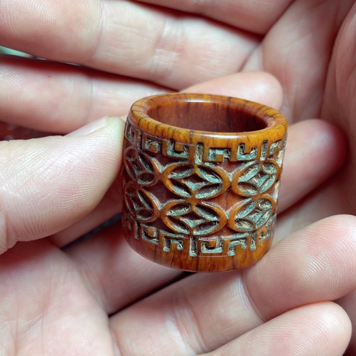 滴血莲花菩提把件