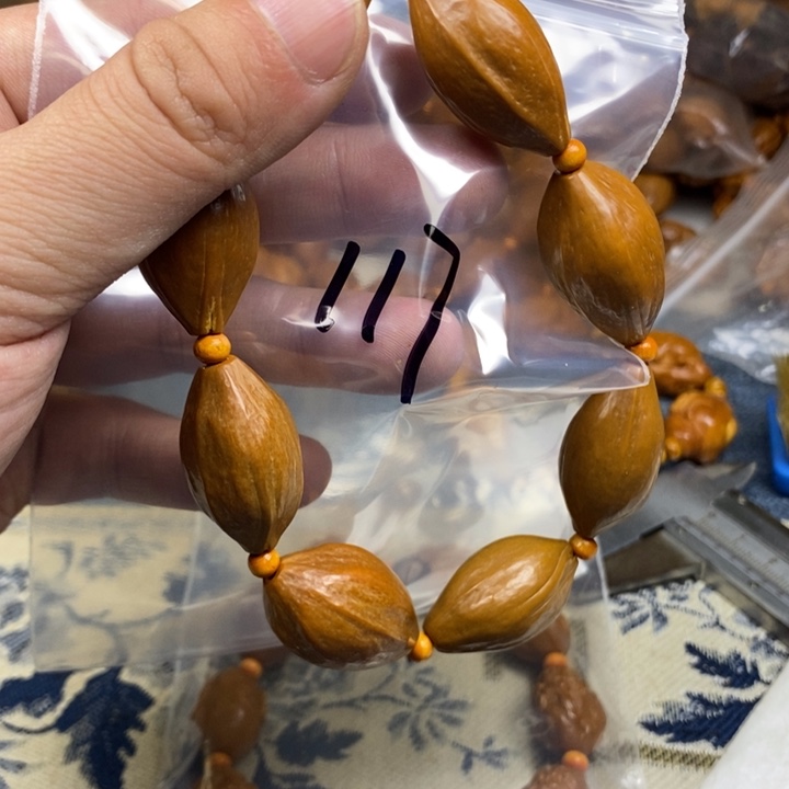 橄榄核手串/手链橄榄核雕工艺手串