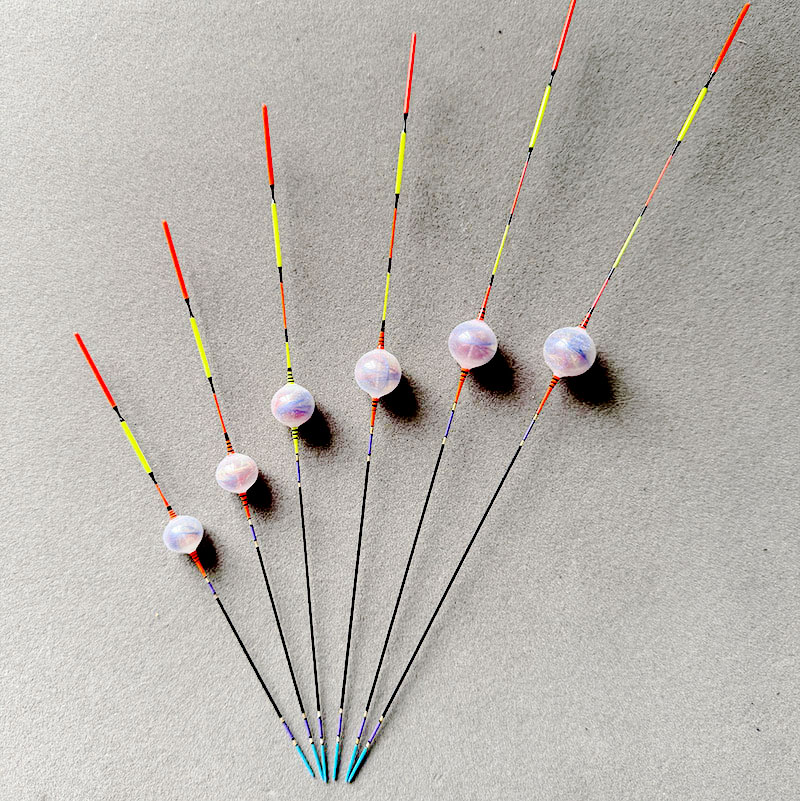 台州气泡漂钓鱼传统钓高灵敏鲫鱼浮漂浅水醒目草洞手工鱼漂