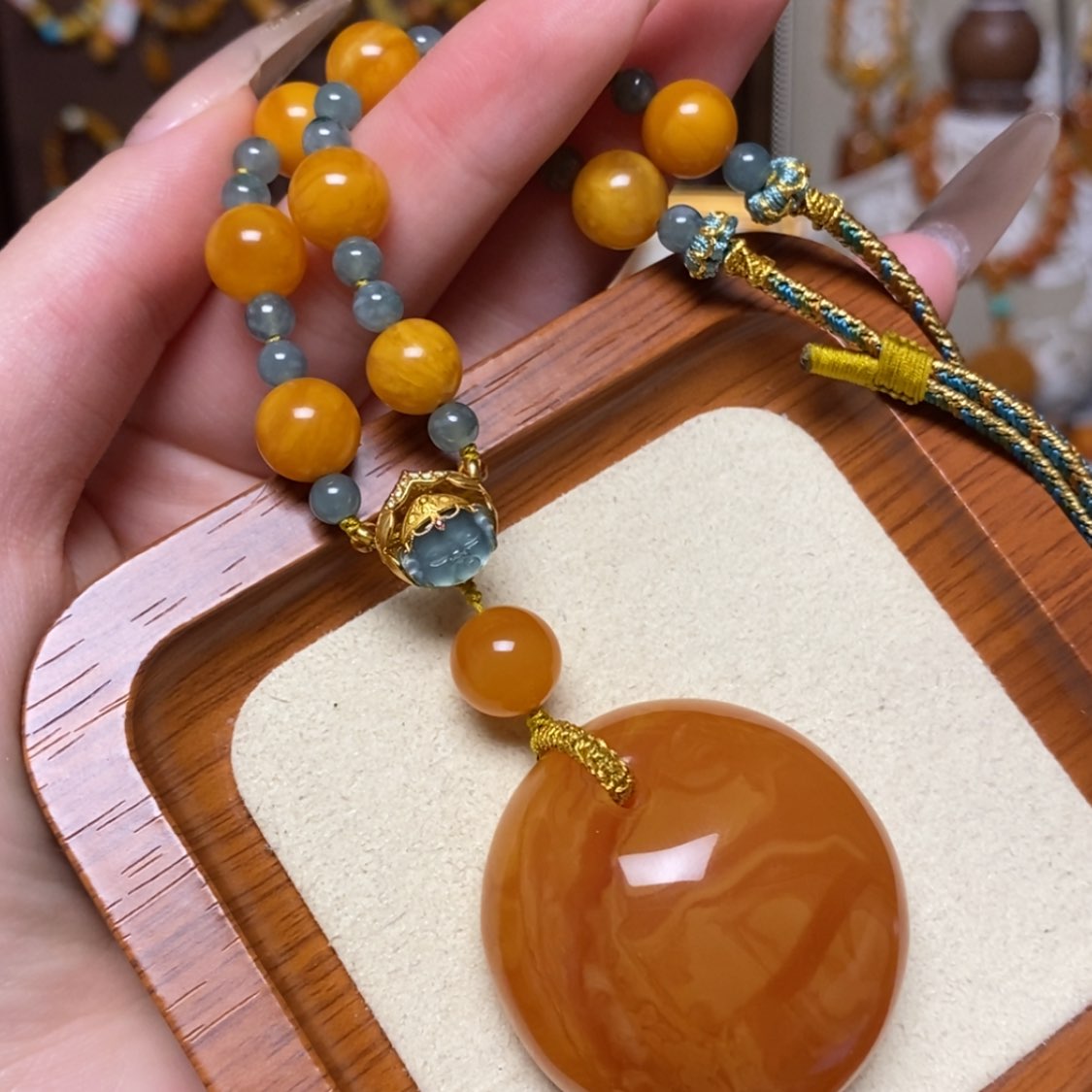 【闪购商品】手链蜜蜡未镶嵌项链
