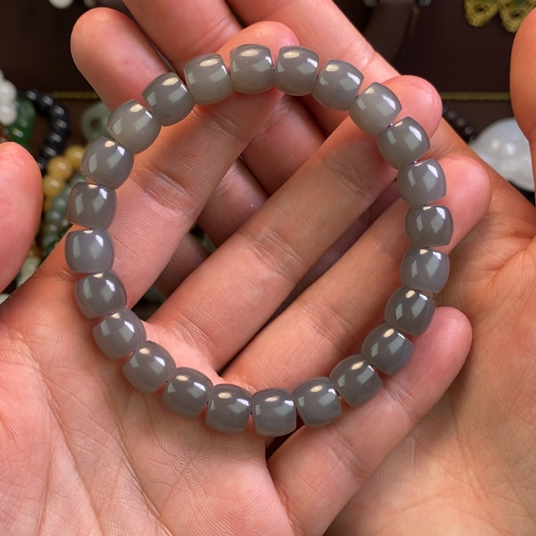 和田玉手链未镶嵌