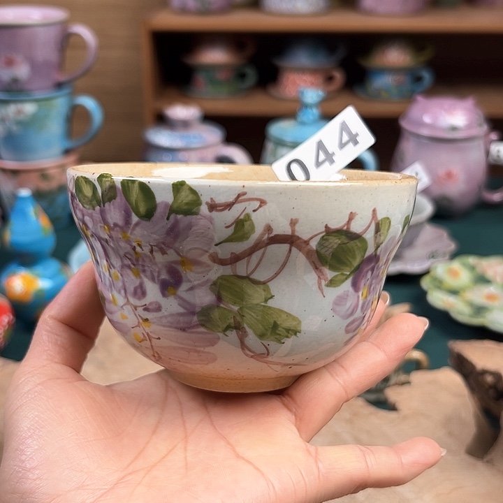 杯景德镇陶瓷手绘作品044