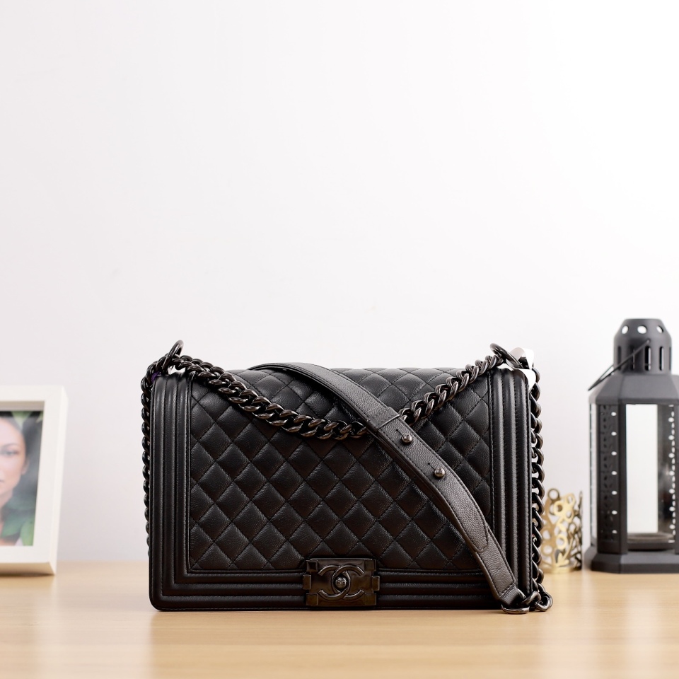 95新 Chanel/香奈儿 Leboy/单肩包/2876