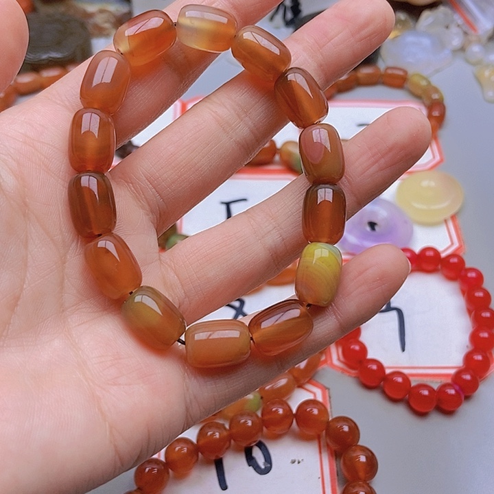 【闪购商品】未镶嵌玛瑙/玉髓珠宝半成品耀**花