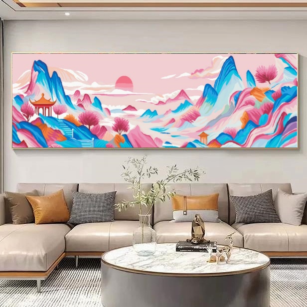 【亏本限量宠粉】十字绣春山如黛27色好绣