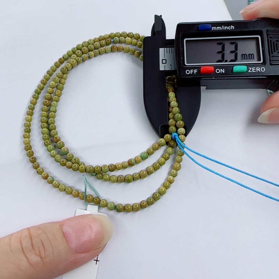 绿松石未镶嵌颈饰