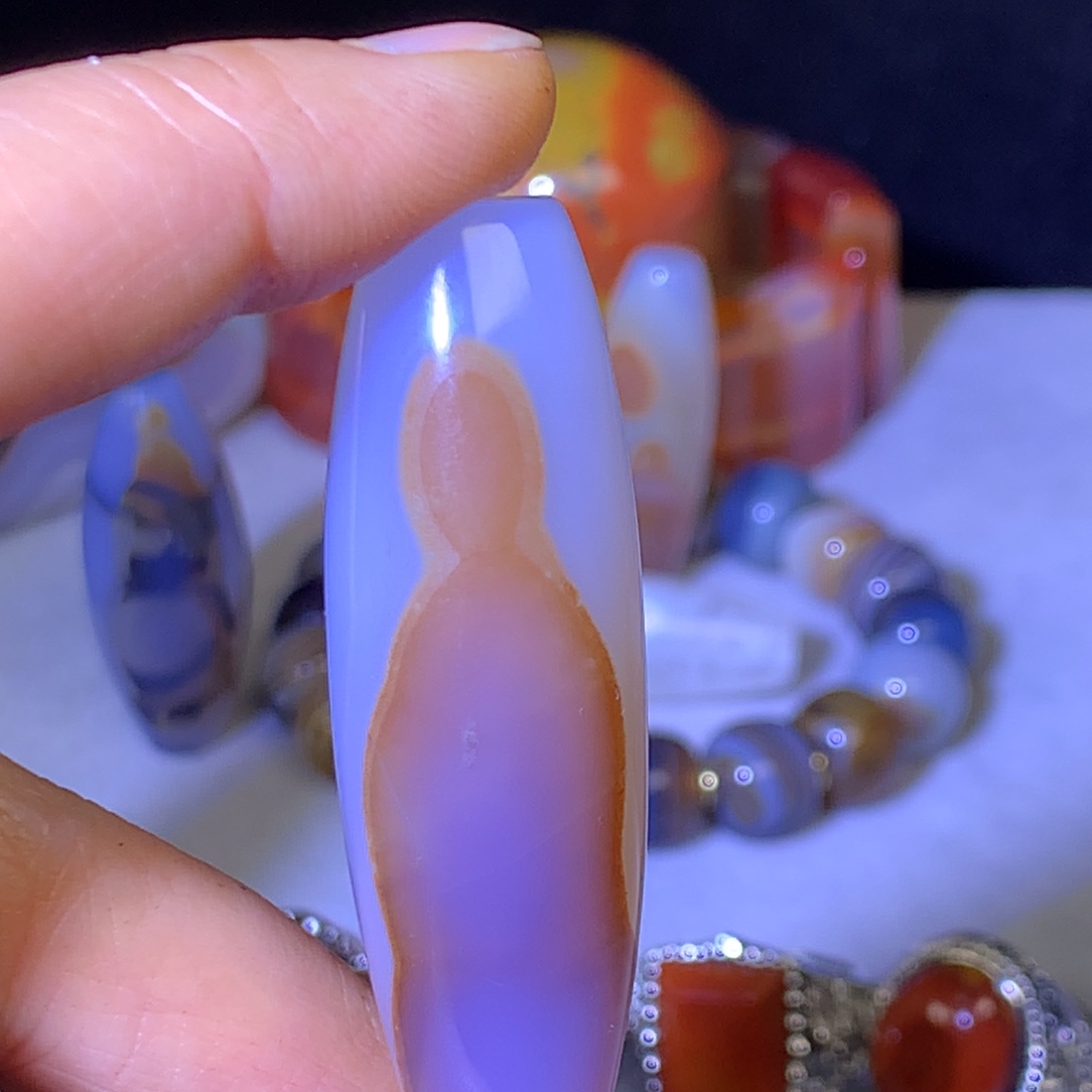 玛瑙/玉髓未镶嵌颈饰