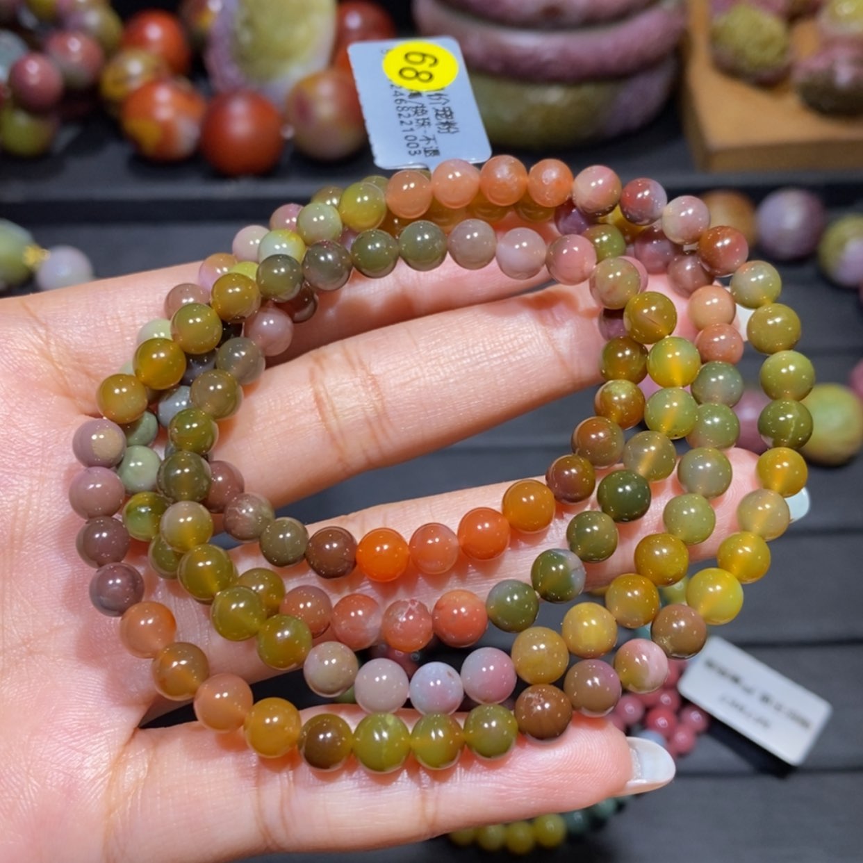 【闪购商品】未镶嵌手链玛瑙/玉髓盐源玛瑙