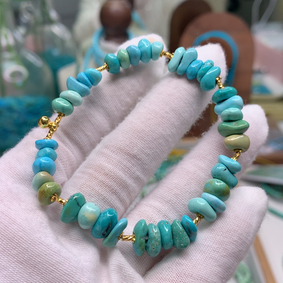 绿松石未镶嵌配饰