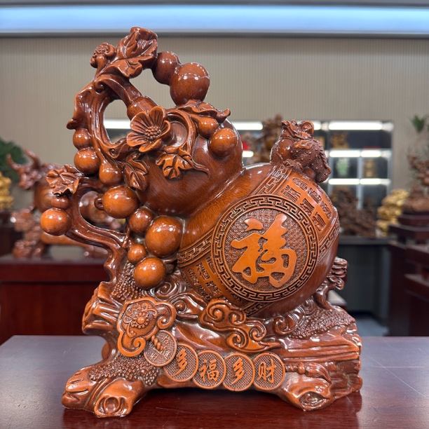多福多财小葫芦摆件客厅玄关电视柜家居装饰
