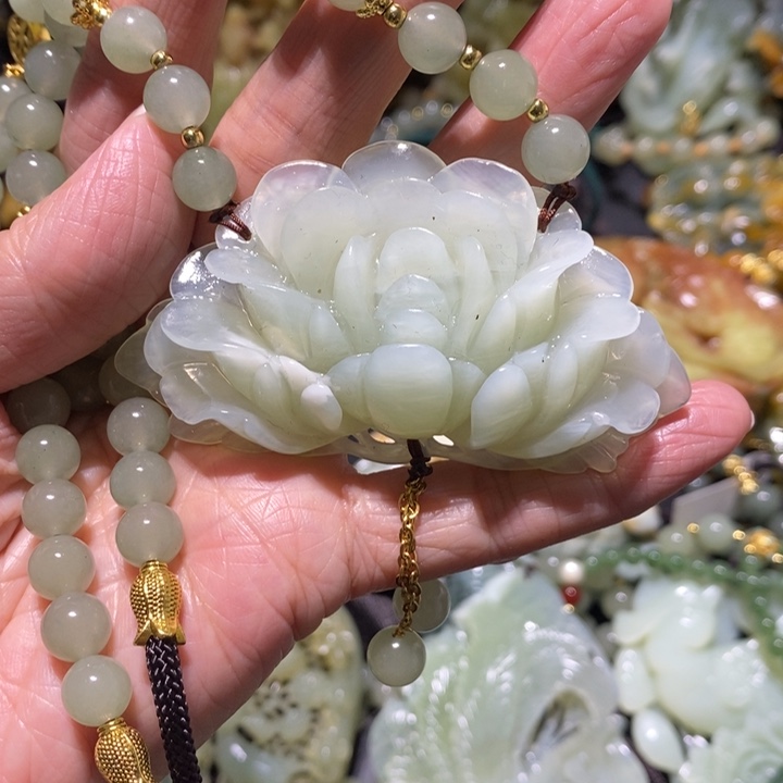 岫玉岫玉吊坠未镶嵌