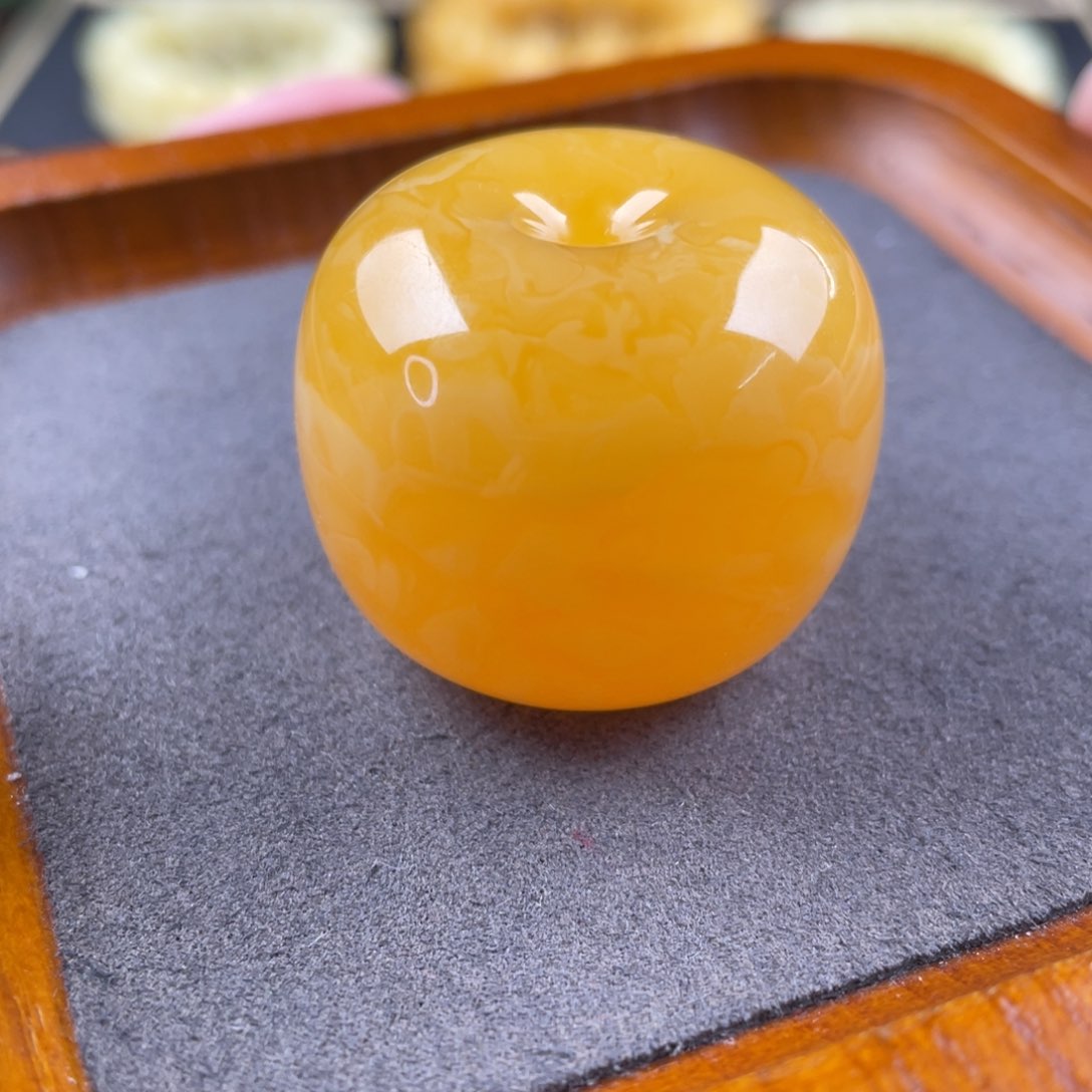 琥珀颈饰未镶嵌蜜蜡吊坠