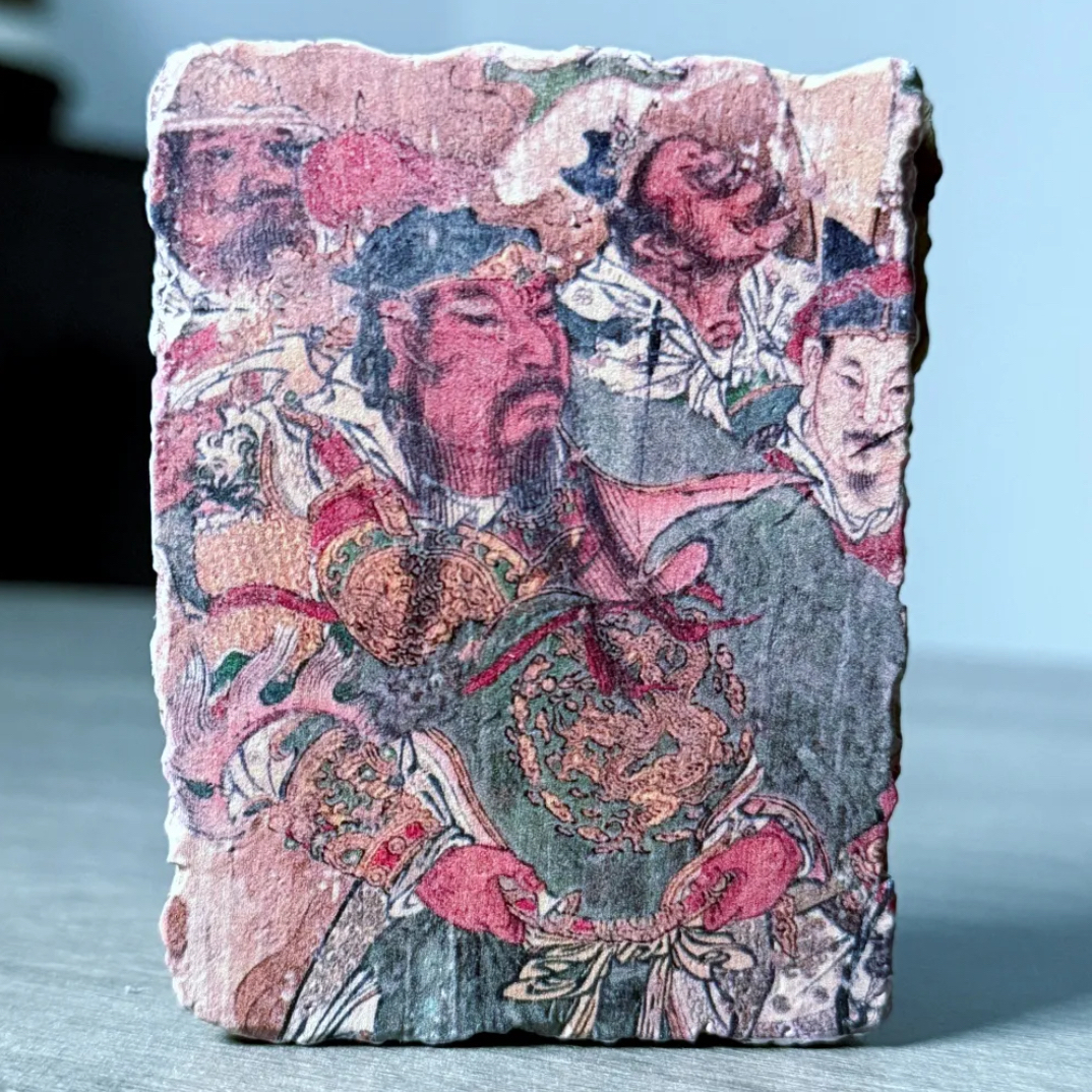 毗卢寺壁画关公玉皇大帝玄天上帝二郎神冰箱贴河北城市旅游纪念品