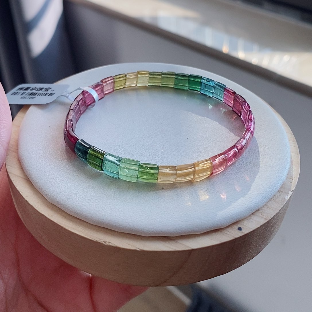 未镶嵌手链碧玺手牌