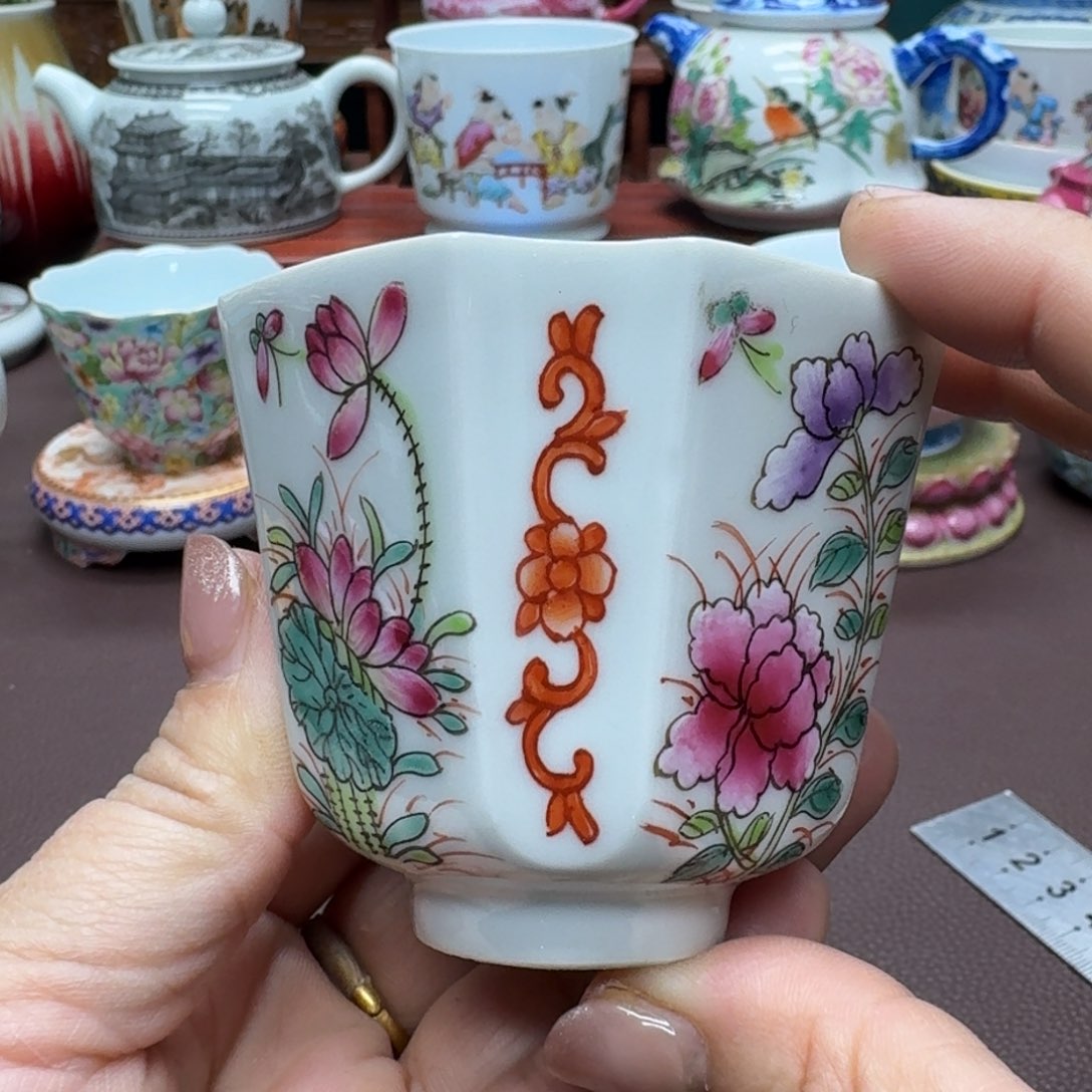 瓷片景德镇仿古手工制作精品展示