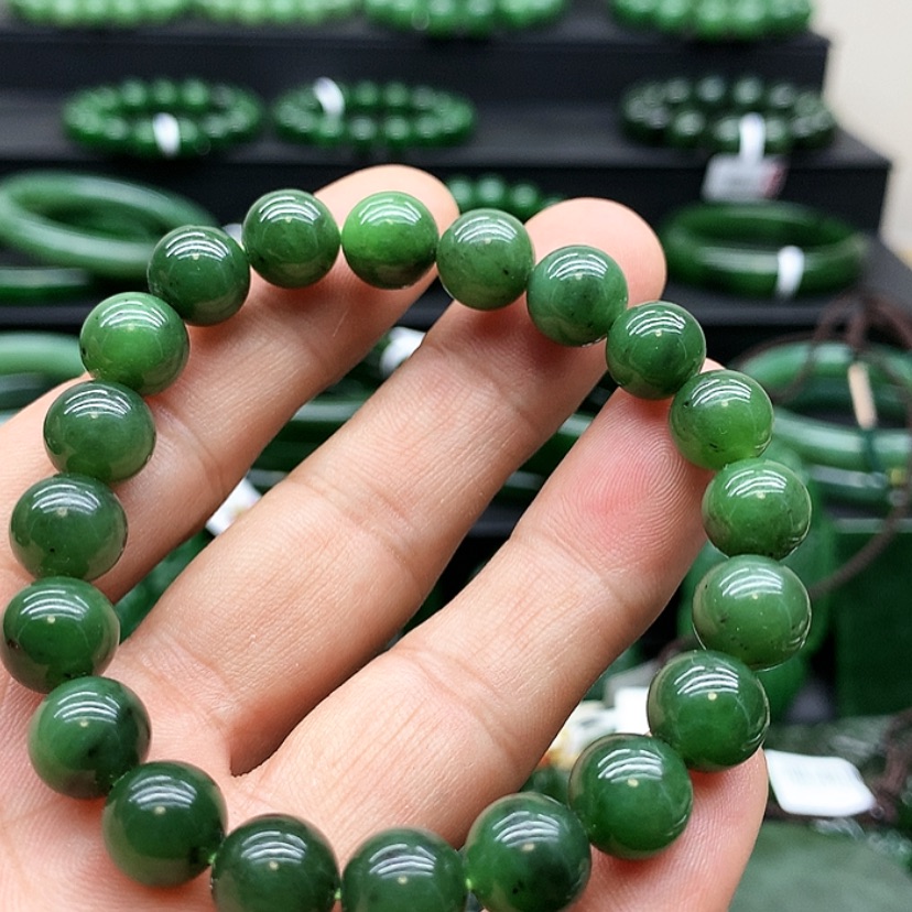 【闪购商品】和田玉（碧玉）手链未镶嵌