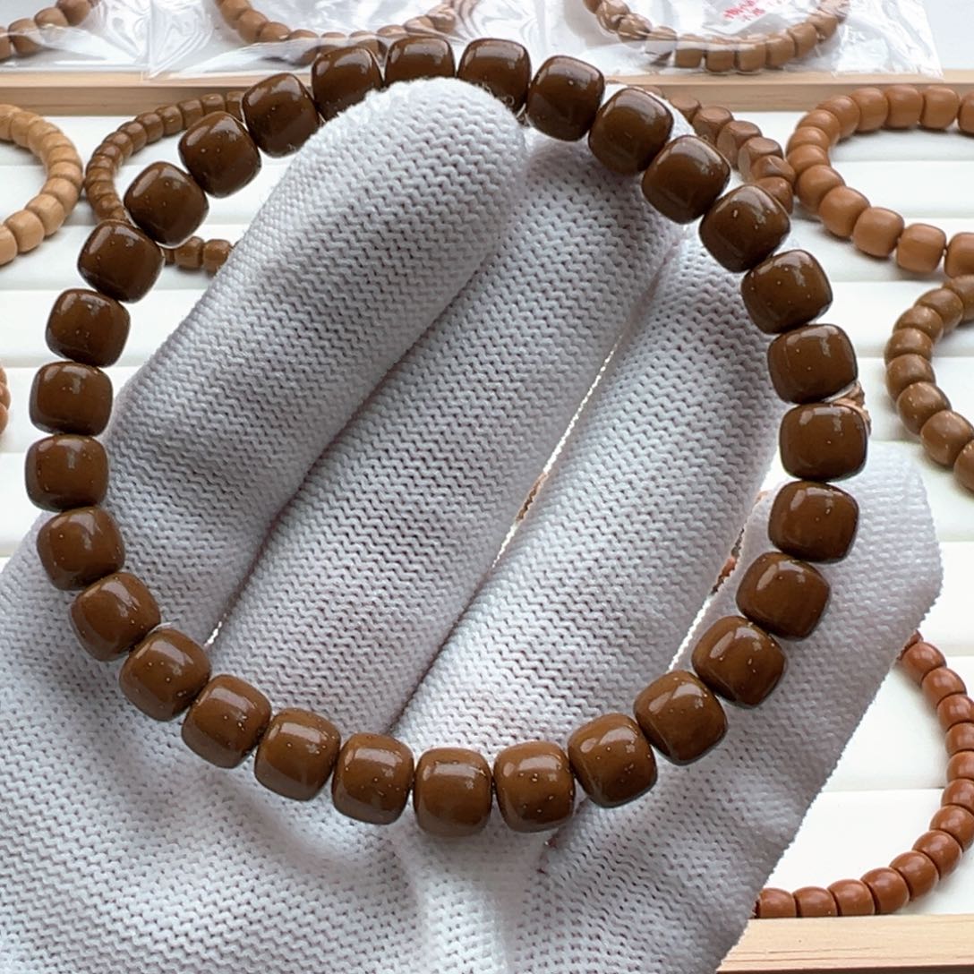 紫金鼠手串7.6实心老型手串