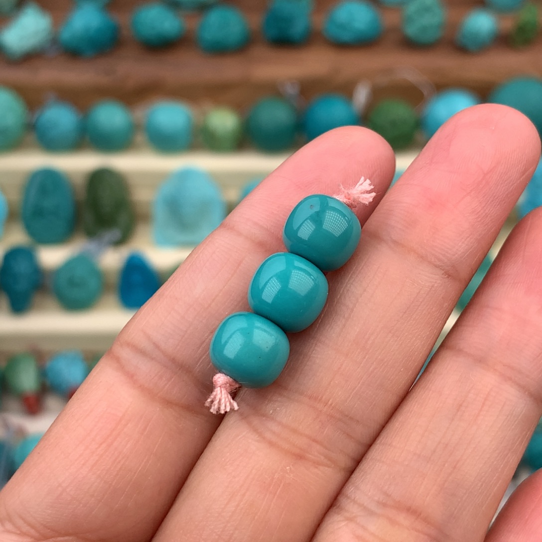 未镶嵌绿松石珠宝奇石8.3