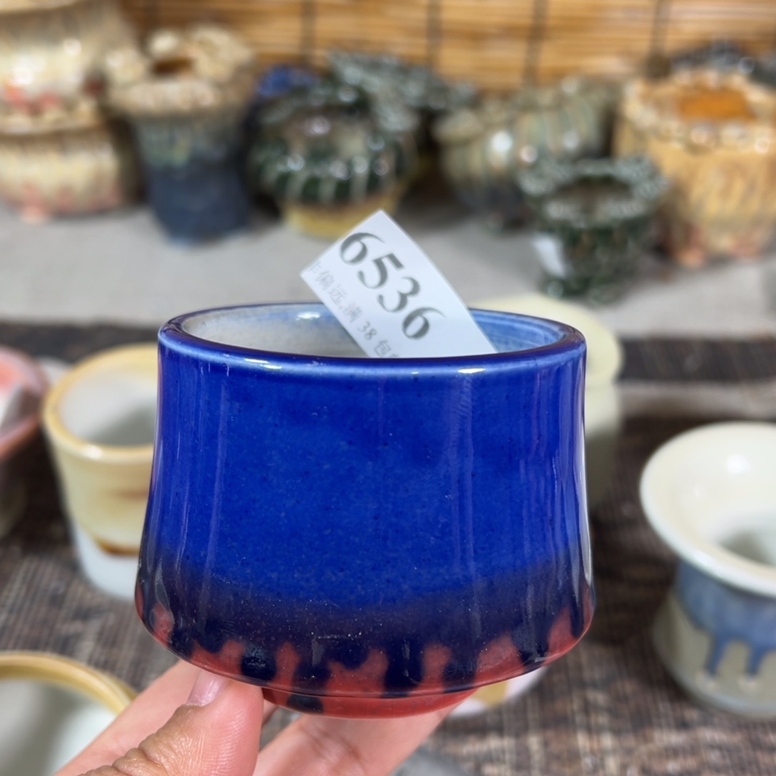 红陶景德镇手工花盆