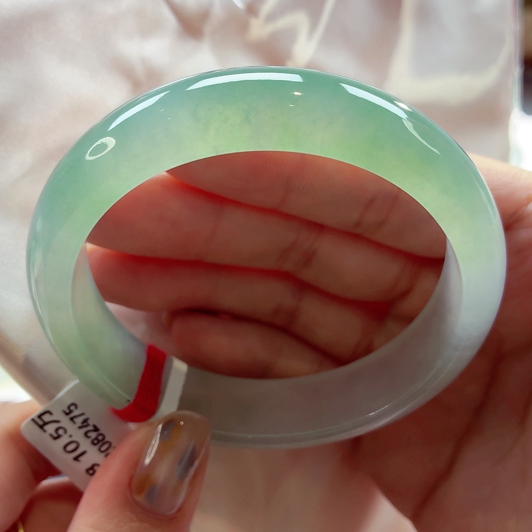 翡翠未镶嵌手镯22（28号）