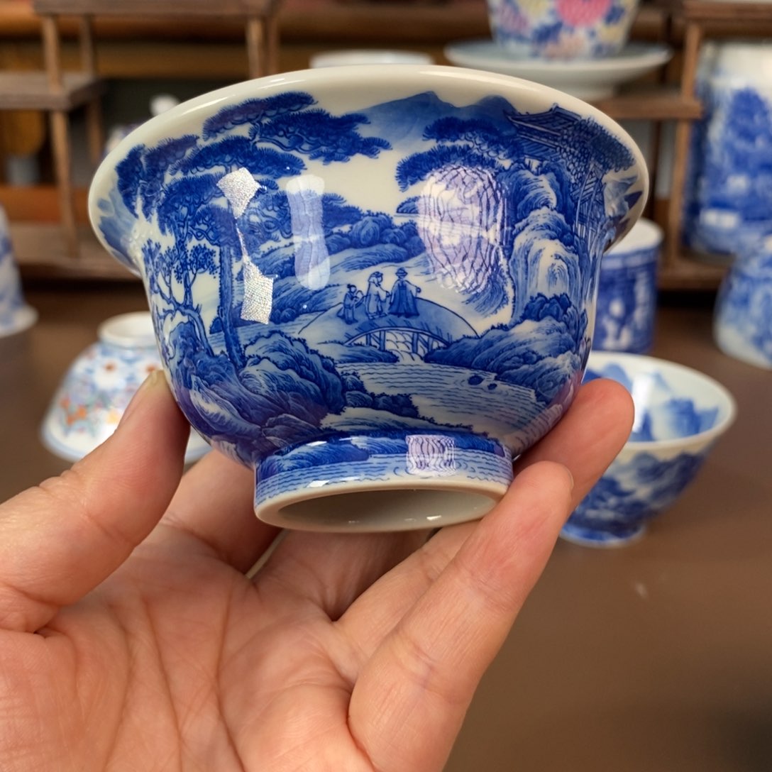 景德镇陶瓷手工手绘