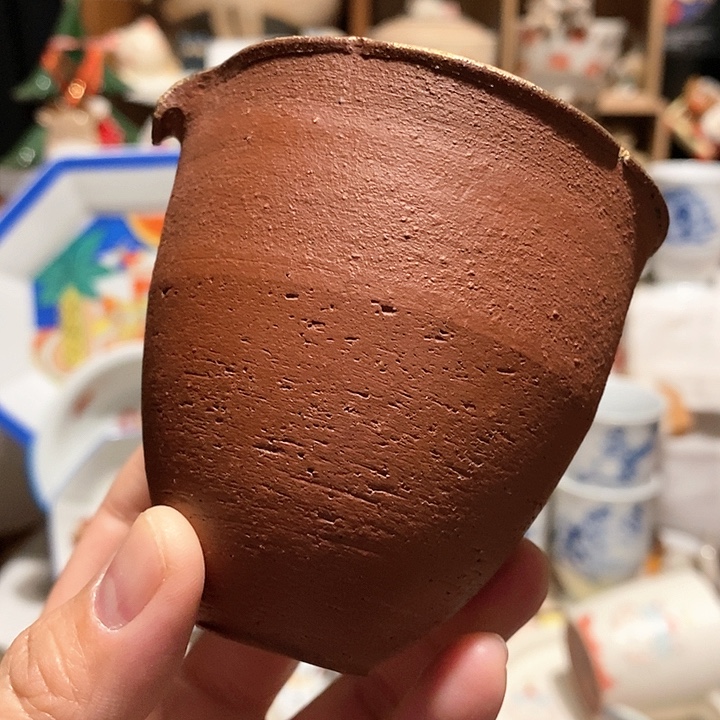 作家器粉引公道杯子