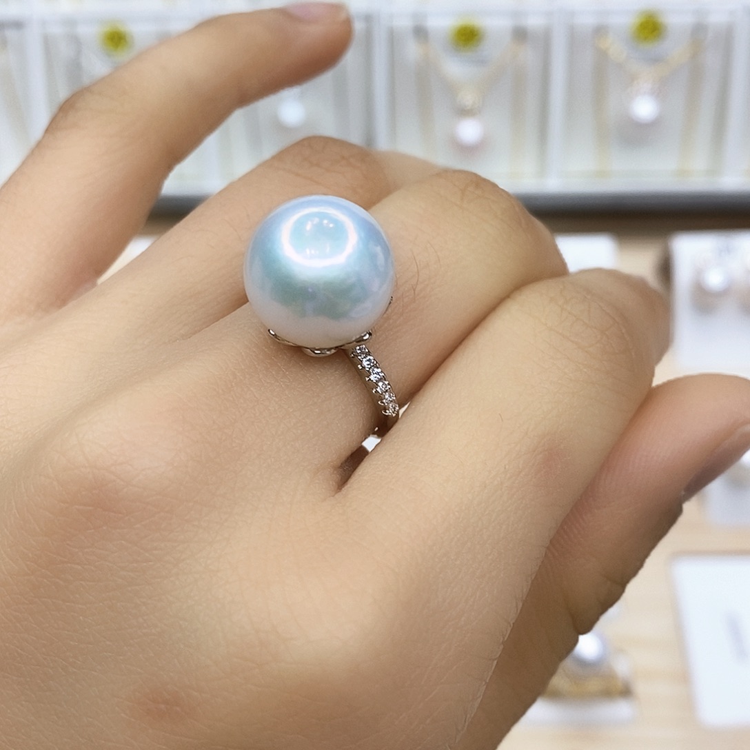 淡水珍珠颈饰合金