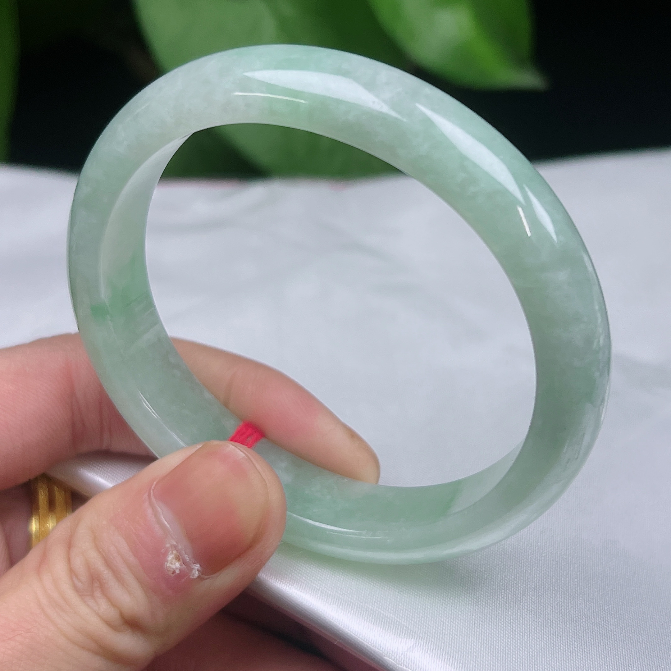 【可铱翡翠手镯】缅甸天然翡翠a货手镯，圈56（2801）贵