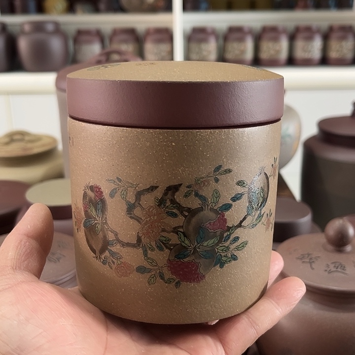 紫砂茶叶罐紫砂茶叶罐